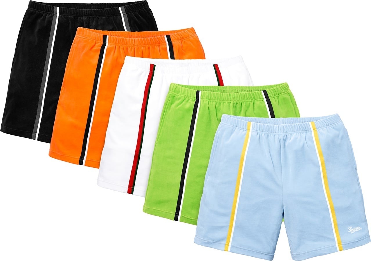 Velour Warm Up Short